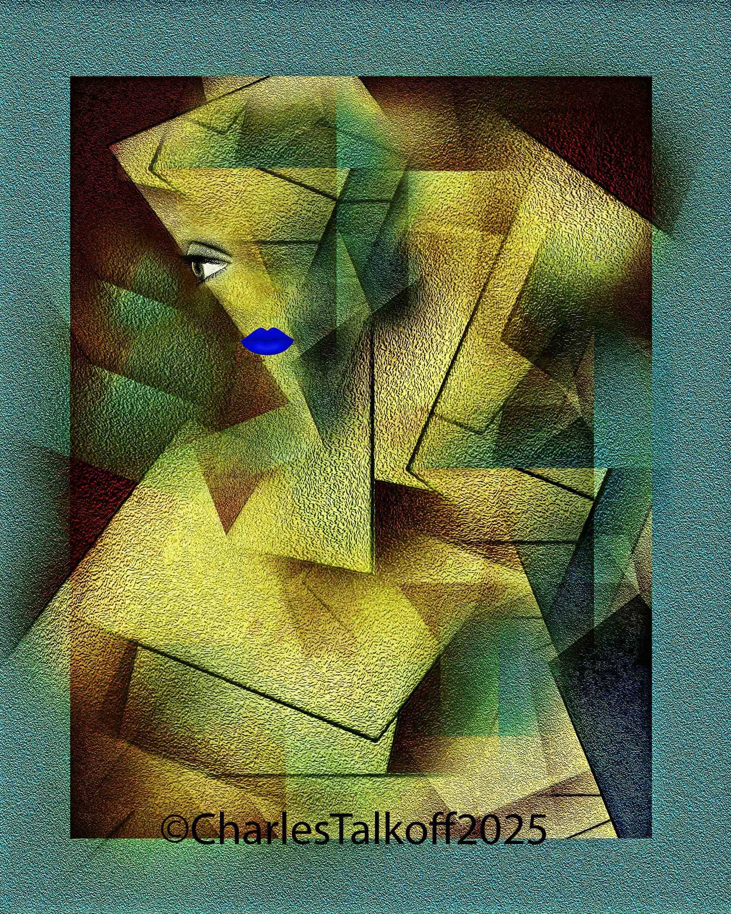 The Kiss II After Klimt